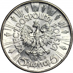 5 Zloty 1936, Piłsudski, Münzstätte