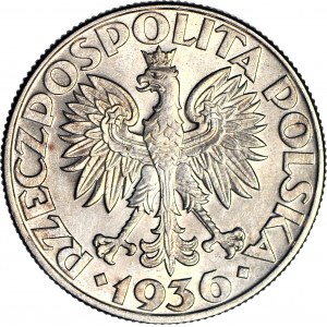 5 złotych 1936 Żaglowiec, menniczy