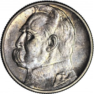2 gold 1934, Pilsudski, minted