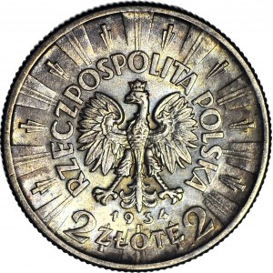 2 gold 1934, Pilsudski, minted