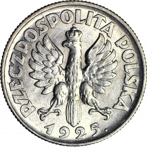 1 złoty 1925 Żniwiarka (Londyn), mennicza