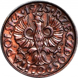 2 pennies 1925, minted