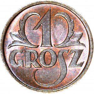 1 grosz 1925, menniczy