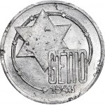 Ghetto, 10 marks 1943 Al GDA10/5, mint, very high note