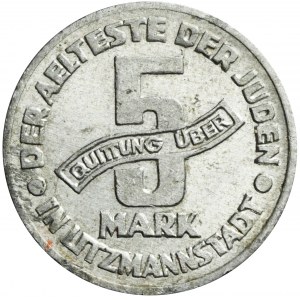 Getto, 5 marek 1943, aluminium