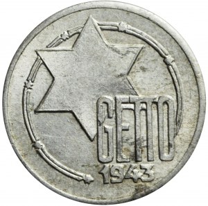 Getto, 5 marek 1943, aluminium