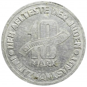 Ghetto, 10 marks 1943, aluminum