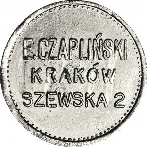 RR-, Cracow, Token for 100 pennies, E. Czaplinski