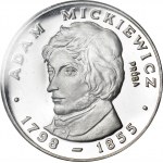 100 złotych 1978, Adam Mickiewicz, PRÓBA, srebro