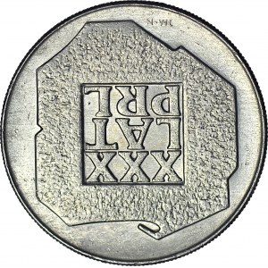 R-, 200 Złotych 1974, XXX LAT PRL, odwrotka 180 stopni