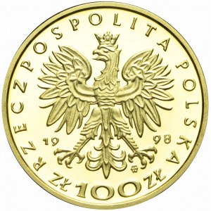 100 złotych 1998, Zygmunt III Waza