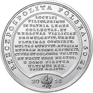 50 złotych 2014, Kazimierz Wielki