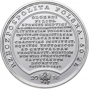 50 złotych 2015, Władysław Jagiełło