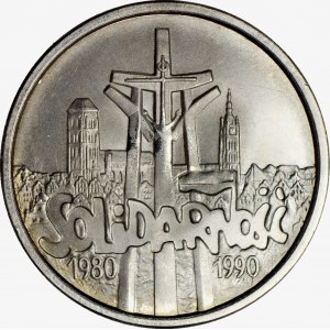 100.000 złotych 1990, Solidarność, typ B