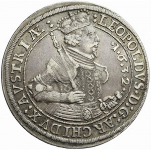 Österreich, Leopold V., Thaler 1632, Hall, schön