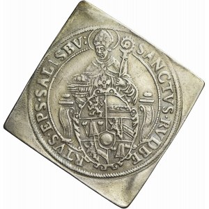 Austria, Salzburg, Wolf Dietrich von Raitenau (1587 - 1612), Klip 1/2 thaler