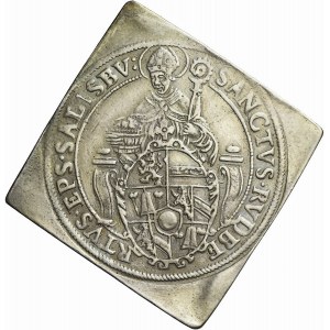 Österreich, Salzburg, Wolf Dietrich von Raitenau (1587 - 1612), Klip 1/2 Taler