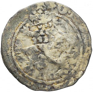 RR-, Gegenstempel auf einem Prager Pfennig aus dem 15. Jahrhundert - Rauschenberg
