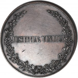 Russland, Alexander III, Medaille 1891, Prof. Spasovich, Bronze 85mm