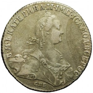 Russland, Katharina II., Rubel 1774 СПБ-ФЛ