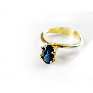 NATURAL sapphire - 1.08 ct - CERTIFICATE 874_1706