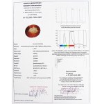 SZAFIR z Efektem Aleksandrytu 1,30ct CERT 70_1821