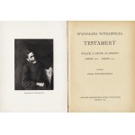 WITKIEWICZ Stanisław: Testament. Wyjatki z listów do siostry sierpień 1914 - sierpień 1915...