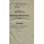 MOCHNACKI Maurycy (1803-1833): Dzieła. T.1-4 (z 5). T. 1....