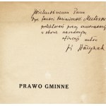 STARYSZAK Józef: Prawo gminne samorządnej wsi w Polsce. Szkic prawno-polityczny. [acc...