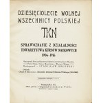 [WOLNA Wszechnica Polska]. Dziesięciolecie Wolnej Wszechnicy Polskiej...