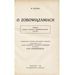 PLANIOL Marcel: O zobowiązaniach. Dowody. Nauka ogólna o zobowiązaniach. Umowy...