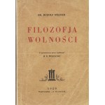 STEINER Rudolf: Filozofja wolności. Zarys podstawy nowoczesnego poglądu na świat...