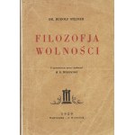 STEINER Rudolf: Filozofja wolności. Zarys podstawy nowoczesnego poglądu na świat...