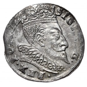 Zygmunt III Waza, trojak 1595, Wilno