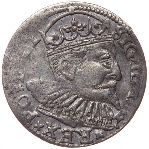 Zygmunt III Waza, trojak 1598 Ryga