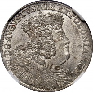 August III, Ort koronny 1754, Lipsk