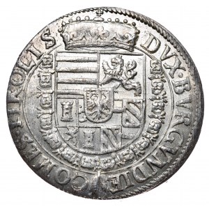 Austria, Tyrol, Ferdynand II 1564-1595, talar bez daty, Hall, AVSTRI - AV w ligaturze, menniczy