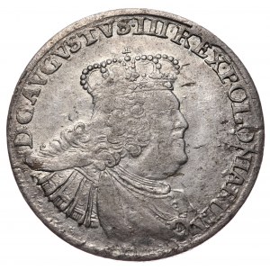 August III Sas, Ort Lipsk 1756 EC - masywne popiersie