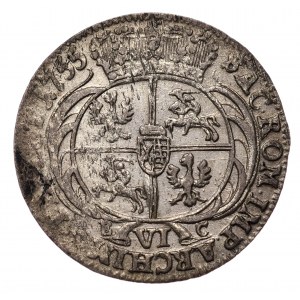 August III Sas, szóstak 1755, Lipsk
