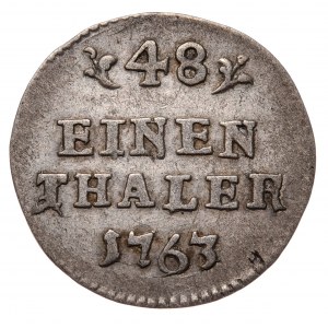 August III, 1/48 talara 1763, Lipsk