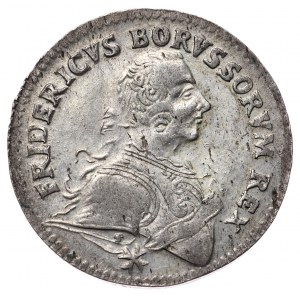 Prusy, Fryderyk II, ort 1752 E, Królewiec