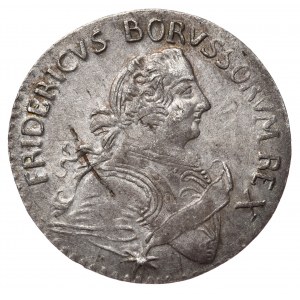 Prusy, Fryderyk II, ort 1754 E, Królewiec