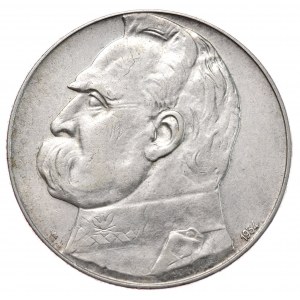 10 złotych 1934 Piłsudski, orzeł strzelecki