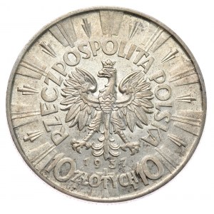 10 złotych 1937 Piłsudski