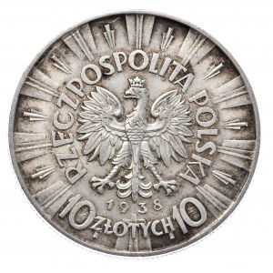 10 złotych 1938 Piłsudski