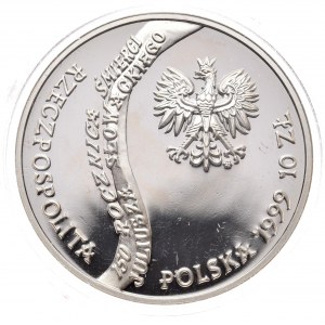 III RP, 10 złotych 1999, J. Słowacki, Warszawa