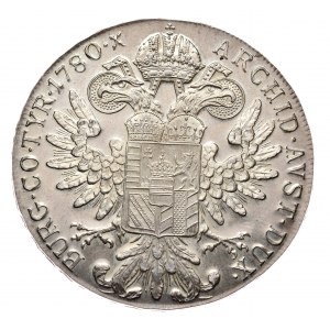 Austria, Maria Teresa, talar 1780 nowe bicie