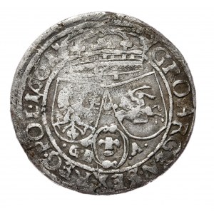 Jan II Kazimierz, Szóstak Lwów 1661 GBA, 2x data, bardzo rzadki