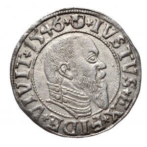 Prusy Książęce, Albrecht Hohenzollern, grosz 1546, Królewiec