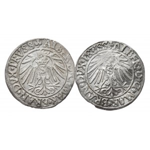 Prusy Książęce, Albrecht Hohenzollern, grosz 1541 i 1543, Królewiec